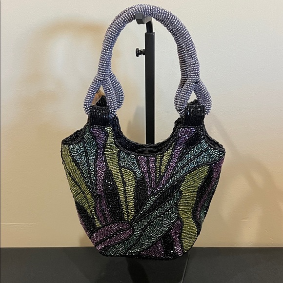 From India To You | Jewel Tone Beaded Handbag - Picture 1 of 11